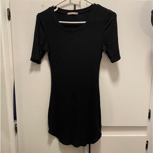 Medium Black T-Shirt Dress